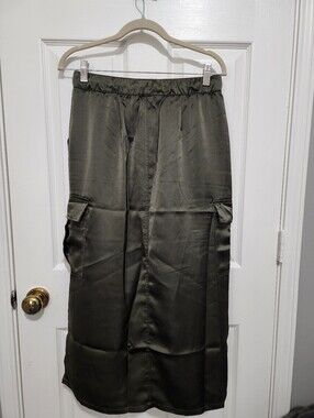NWT Sanctuary Army Green Cargo Skirt